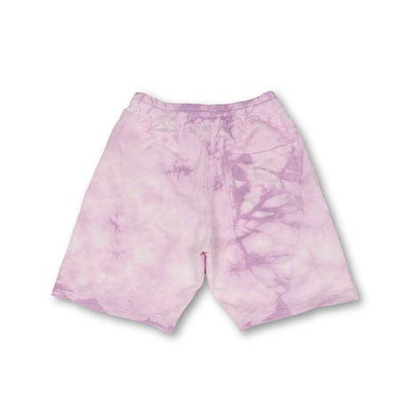 Tie-Dye Sweat Shorts / Sumire(Purple) <L-2381>