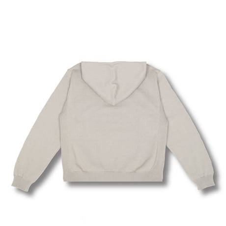 Knit Parka / Gray <L-2364>