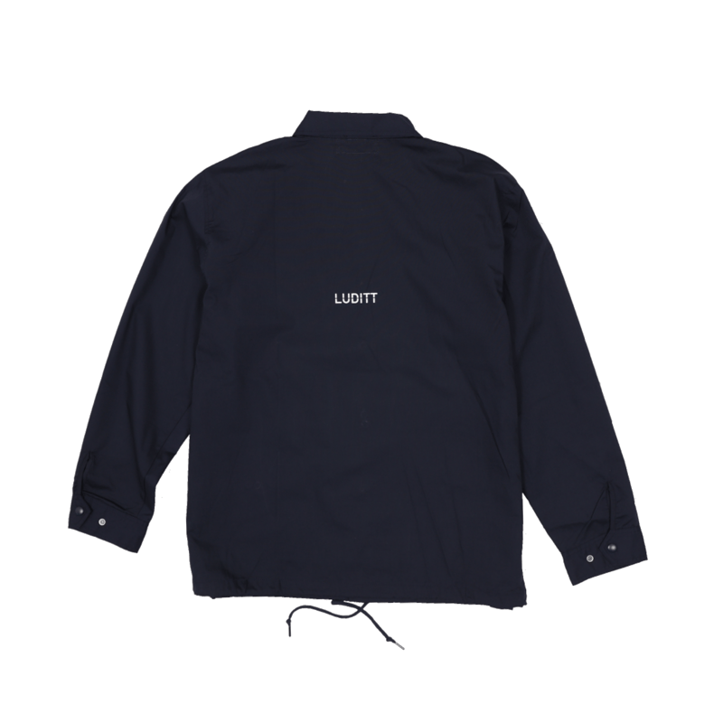 Coach shop jacket navy