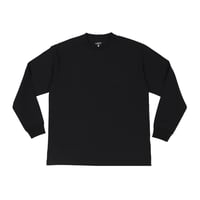 AUTHENTIC 8.0oz LONG SLEEVE T-SHIRT / BLACK<L-2247>