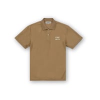 LUDITT & GOLF Polo Shirt / Beige<L-25-156>