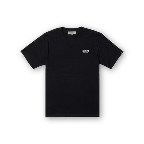 Back Logo T-Shirt / Black<L-24-130>