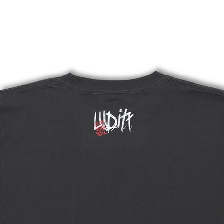 LUDITT/Leo Graphic Long sleeve T-Shirt / Charcoal<L-24-127>