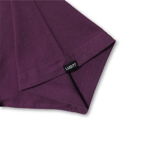 Logo T-Shirt / Purple<L-24-138>