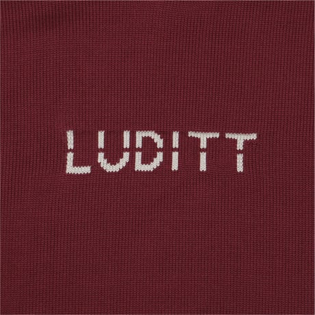 Knit Parka / Burgundy <L-2364>