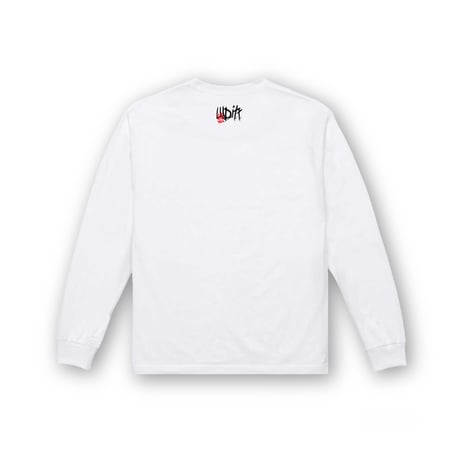 LUDITT/Leo Graphic Long sleeve T-Shirt / White<L-24-127>