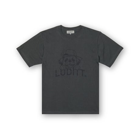 Pekingese T-Shirt / Charcoal<L-25-163>