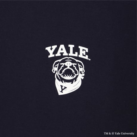 YALE L/S T-SHIRT / NAVY<L-23-115>