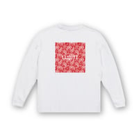 Paisley Long Sleeve T-Shirt / Red <L-2374>