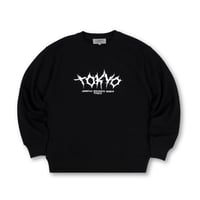 LUDITT TOKYO CREW NECK SWEAT / BLACK<L-2398>