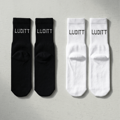 Logo Socks / Black <L-2255>