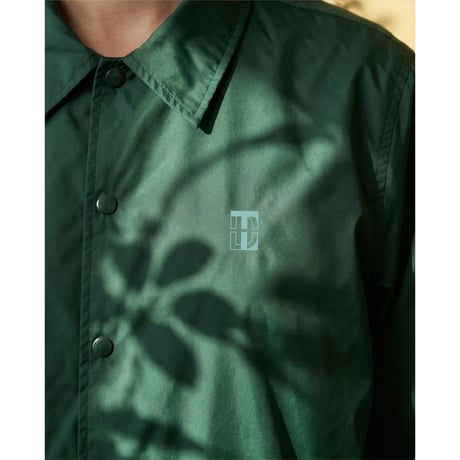 Nylon Coach Jacket / Green <L-2139>