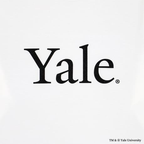 YALE L/S T-SHIRT / WHITE<L-23-114>