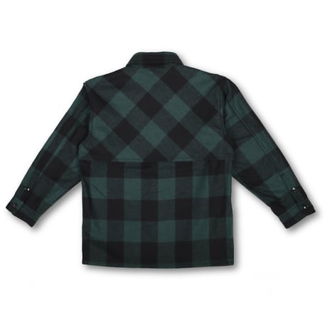 Blockcheck Jacket / Green <L-2261>