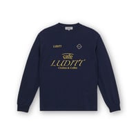 F.C.L.C. / Cafe LUDITT Long Sleeve T-Shirt / Navy<L-24-137>