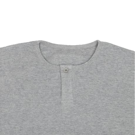 Milspecs Long Sleeve Waffle / Heather Glay <L-2262>