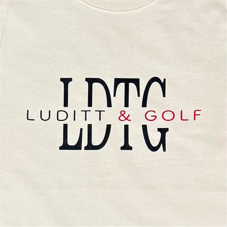 LUDITT & GOLF L/S T-SHIRT / NATURAL<L-25-158>