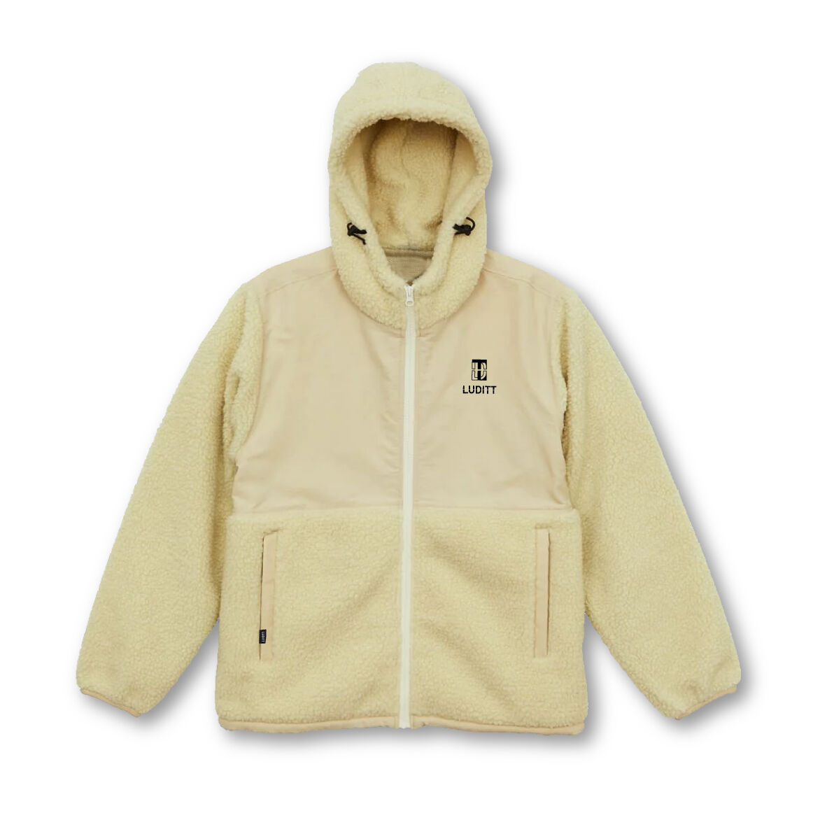 yourmle 2way poodle boa jacket クリーム色 yourmle 2way poodle boa jacket クリーム色 yourmle 2way poodle boa