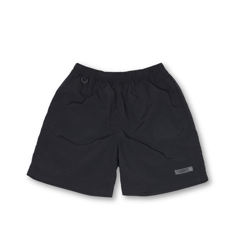 NYLON EASY SHORTS / BLACK <L-2378> | LUDITT