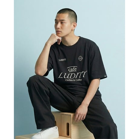 F.C.L.C. / Cafe LUDITT T-Shirt / Black<L-24-136>
