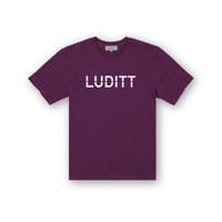 Logo T-Shirt / Purple<L-24-138>