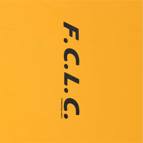 F.C.L.C. Circle Logo T-Shirt / Gold<L-24-135>