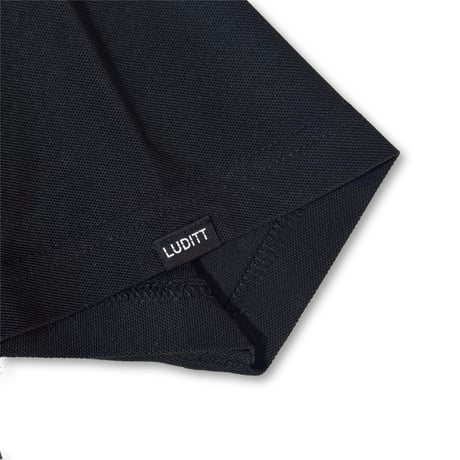 LUDITT & GOLF Polo Shirt / Black<L-25-156>