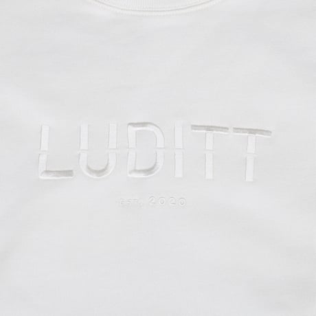 CREW NECK SWEAT / WHITE<L-2372>