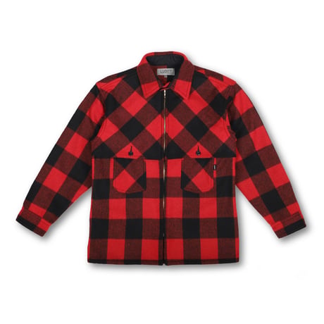 Blockcheck Jacket / Red <L-2261>