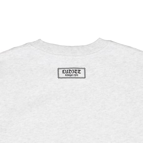 LUDITT BIKE CREW NECK SWEAT / ASH<L-2399>