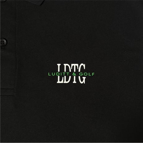 LUDITT & GOLF Polo Shirt / Black<L-25-156>