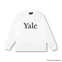YALE L/S T-SHIRT / WHITE<L-23-114>