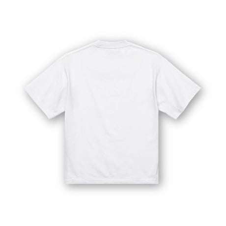 Flower Logo T-Shirt / White<L-2385>