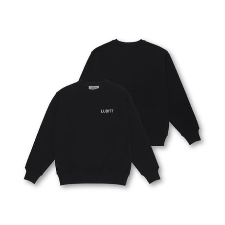 Heavyweight Crewneck Sweat / Black<L-24-153>