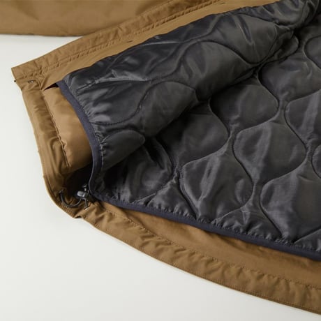 Hooded-in Jacket / Brown <L-2263>