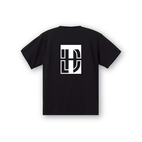 Back Logo T-Shirt / Black<L-24-130>