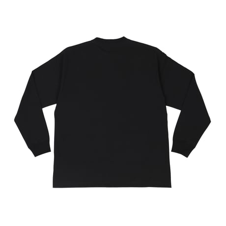 AUTHENTIC 8.0oz LONG SLEEVE T-SHIRT / BLACK<L-2247>