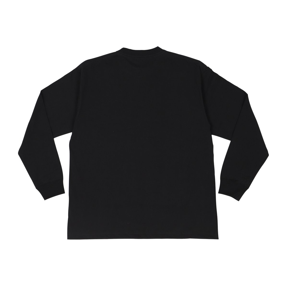 Authentic 8.0oz Long Sleeve T-Shirt / Black<L-2