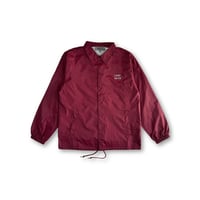 LUDITT & GOLF Nylon Coach Jacket / Burgundy<L-25-157>