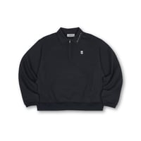 Half-Zip Sweat / Navy <L-2395>