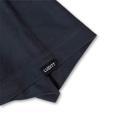 LUDITT & GOLF Polo Shirt / Charcoal<L-25-156>