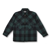 Blockcheck Jacket / Green <L-2261>