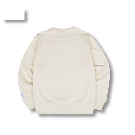 CREW NECK SWEAT / NATURAL<L-2372>