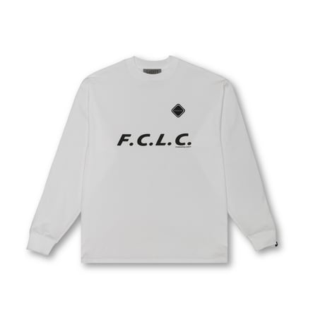 F.C.L.C. Basic Long Sleeve T-Shirt / White<L-24-134>