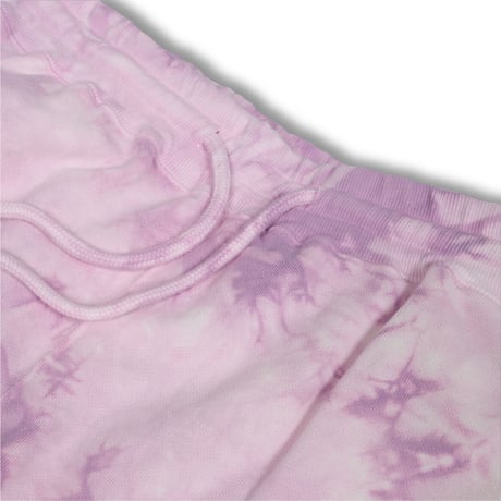 Tie-Dye Sweat Shorts / Sumire(Purple) <L-2381>