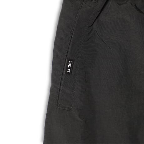 NYLON PANTS / BLACK<L-24-149>