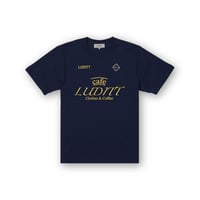 F.C.L.C. / Cafe LUDITT T-Shirt / Navy<L-24-136>