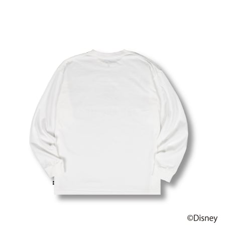 Disney Collection YOU AND ME / MICKEY L/S T-SHIRT / WHITE <L-2388>
