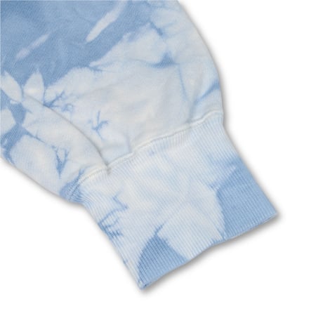 Tie-Dye Crewneck Sweat / Suzuran(Blue) <L-2380>