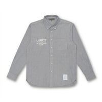 Oxford Long Sleeve Shirt / Gray<L-24-139>